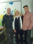 Im Senderaum des HR4-Studios in Kassel mit dem Moderator Herrmann Hillebrand Im Senderaum des HR4-Studios in Kassel mit dem Moderator Herrmann Hillebrand