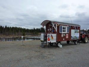 Einsamer Campingplatz