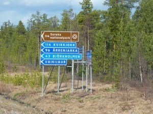 Mitten in Nordlappland