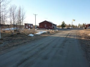 Unser Stellplatz in Lannavaara Unser Stellplatz in Lannavaara