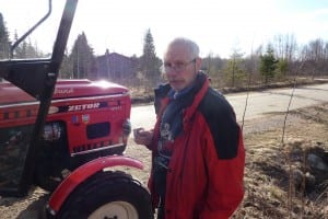 Der finnische Autoelektriker "Kosti" am "Zetori Traktori"