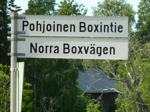 Straßennamen immer zweisprachig-finnisch-schwedisch Straßennamen immer zweisprachig-finnisch-schwedisch