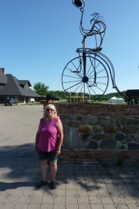 Einfahrt zum Hotel und Campingplatz Einfahrt zum Hotel und Campingplatz
