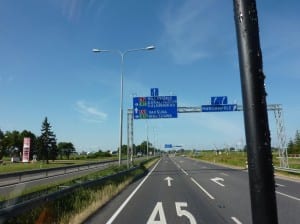 Auf dem litauischen "Highway" Auf dem litauischen "Highway"