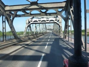 Brücke über die Weichsel in Graudenz