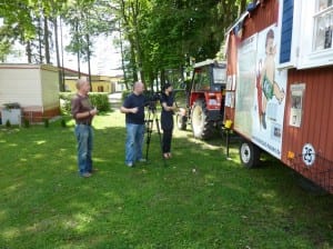 Sehr nette Leute, diese polnischen Fernsehmacher !!!