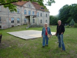 Vor dem "Märchenschloss"