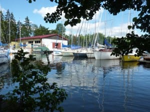 Bootshafen am "Drawsko-See"