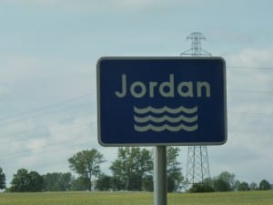 Wir sind (noch) nicht über den Jordan gegangen, sondern haben ihn nur überfahren