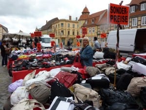 Auf dem Kyritzer Wochenmarkt