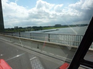 Rheinbrücke bei Kalkar Rheinbrücke bei Kalkar