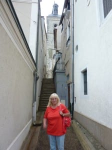 Mittelalterliche Gasse in "Vermonton"