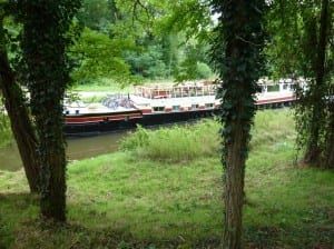 Ausflugsdampfer auf der Loire