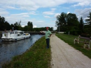 Abendrunde am Kanal bei "Acculay"