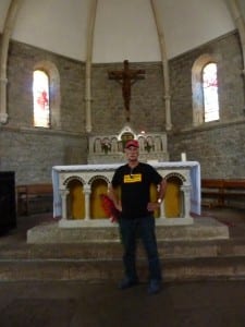 Die beindruckende Kirche von "Chateau-de-Neuf-de Randon" Die beindruckende Kirche von "Chateau-de-Neuf-de Randon"