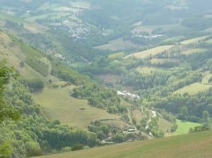 Bergwelt in Südfrankreich