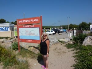 Am Strand von Narbonne-Plage