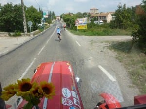 Sollen wir uns freuen oder ärgern, dass wir von Radfahrern überholt werden?