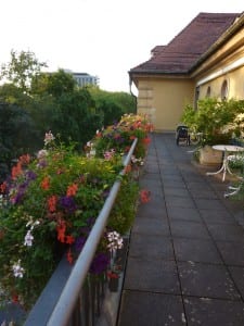 Der Stationsbalkon...eine Oase der Ruhe