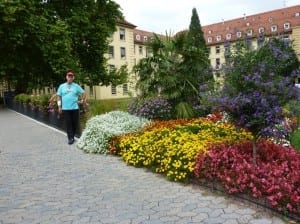 Ob ich noch oft durch den schönen Park gehen kann ?