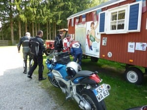 Besuch von den "Habichtswalder Highwayschubsern"