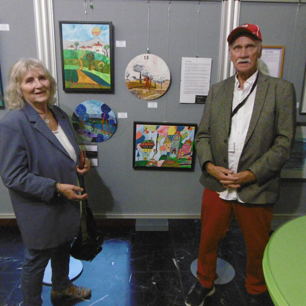 26 Meine Stellwand im Rathausfoyer