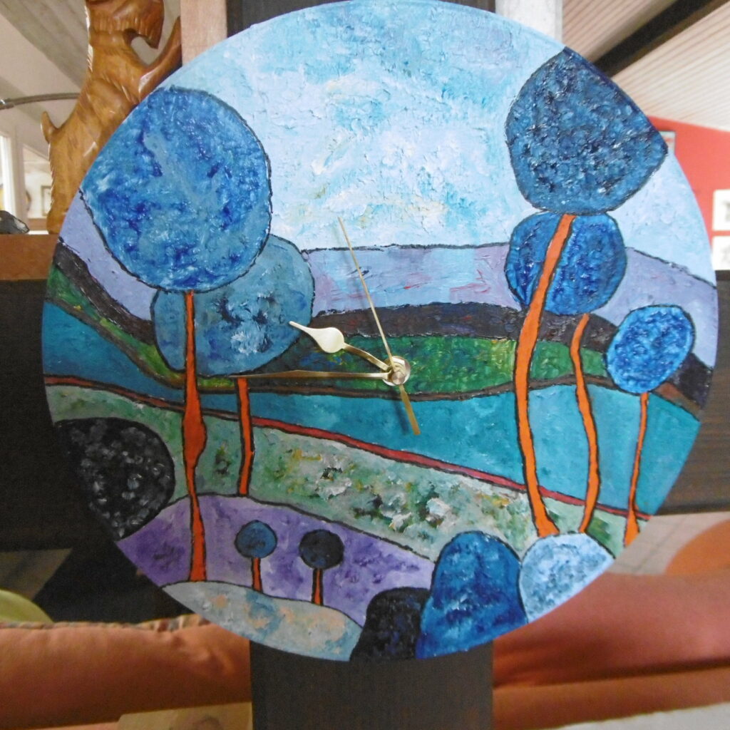 9 Eine der ausgestellten LP-Uhren